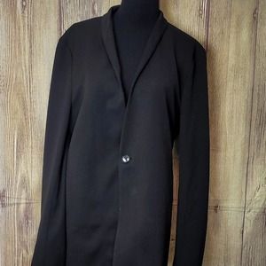 Womens Zara Black Blazer Sz 40
